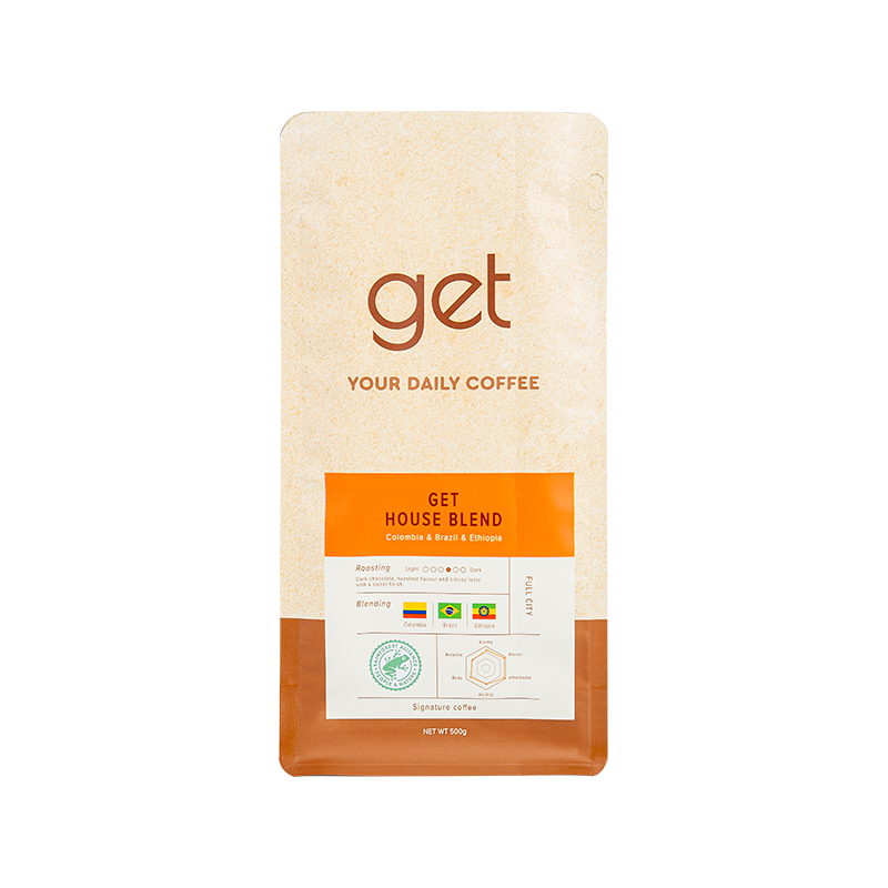 Beg kopi meterai lapan lapan sisi 250g-1kg Beg kopi meterai lapan lapan sisi 250g-1kg