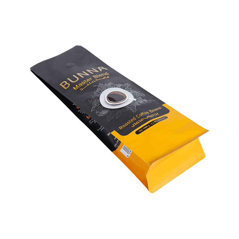 Beg kopi meterai lapan lapan sisi 250g-1kg Beg kopi meterai lapan lapan sisi 250g-1kg