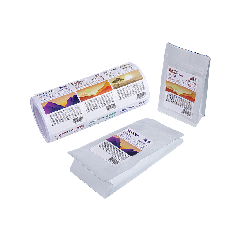 250g, 500g, beg pembungkusan kopi 1 kg dengan label pelekat 250g, 500g, beg pembungkusan kopi 1 kg dengan label pelekat