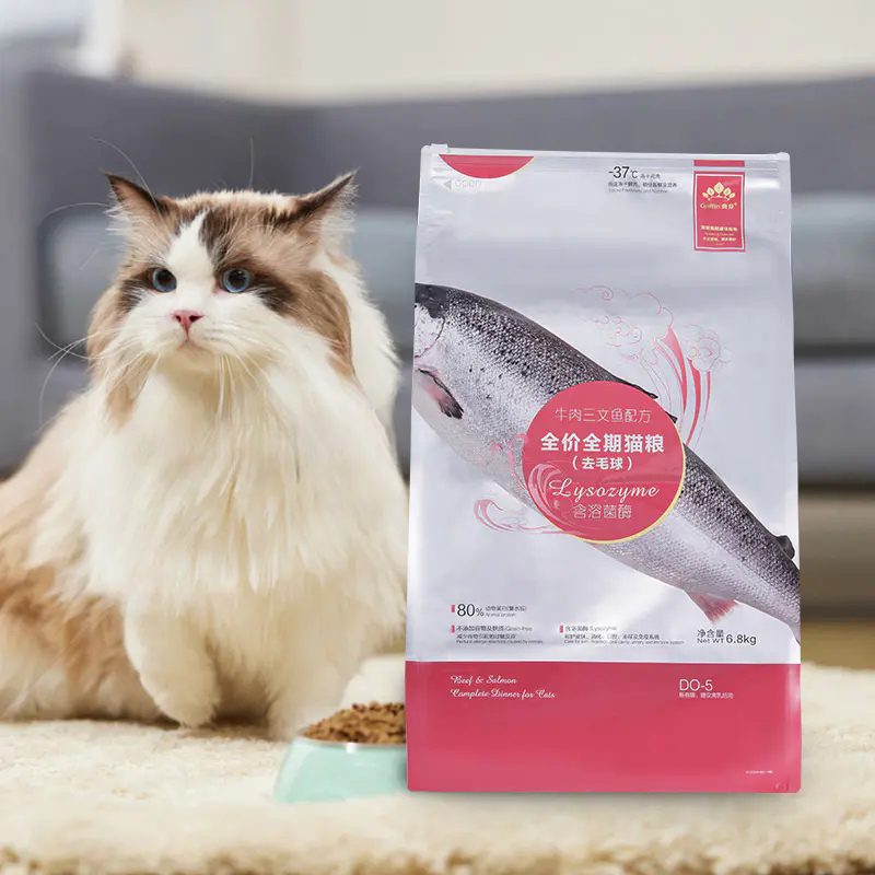 5kg, 10kg, 15kg Beg Pouch Zipper Slider Untuk Rawatan Anjing