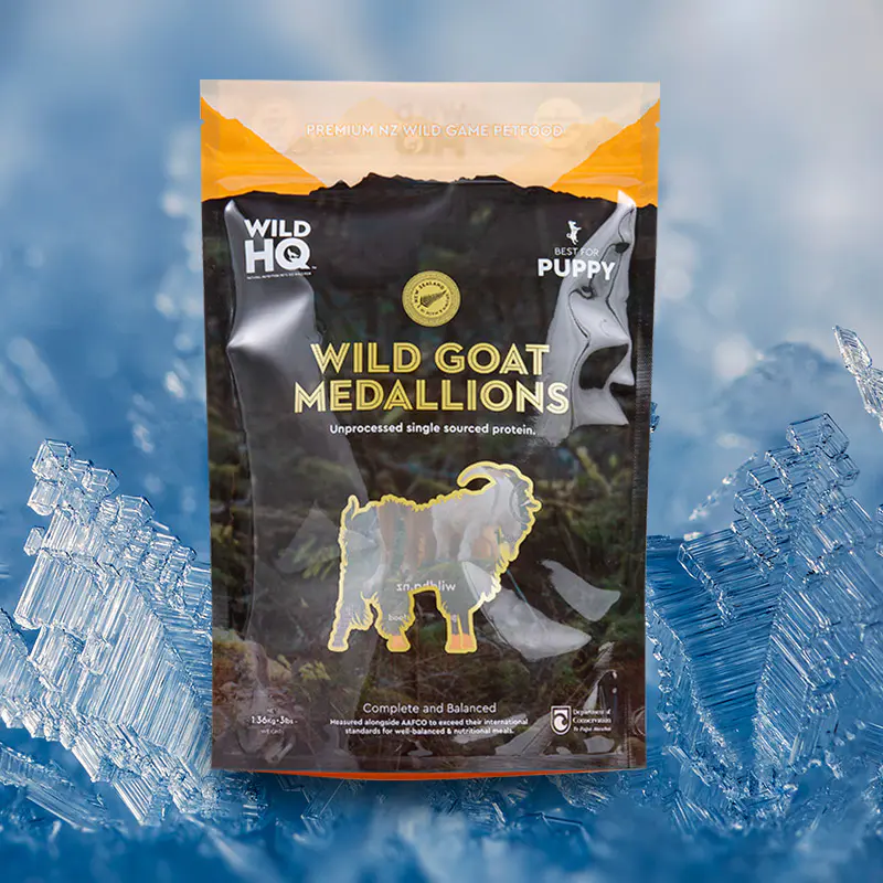 Beg Makanan Anjing Bekas dan Bukti Bekas dan Oksigen